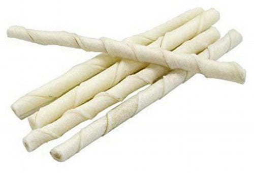 Cadet Rawhide Twist Stick Dog Chews, 5 Inch x 7-8 millimeter, 100 Count