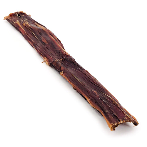 ValueBull USA Beef Jerky Dog Chews, 12 Inch, Hickory-Smoked, 3 Pounds