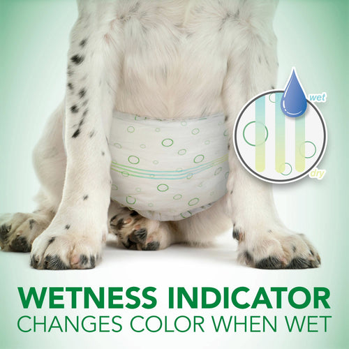 Vet's Best Male Wraps for Dogs, Comfort-Fit Disposable, Small, 12 Count