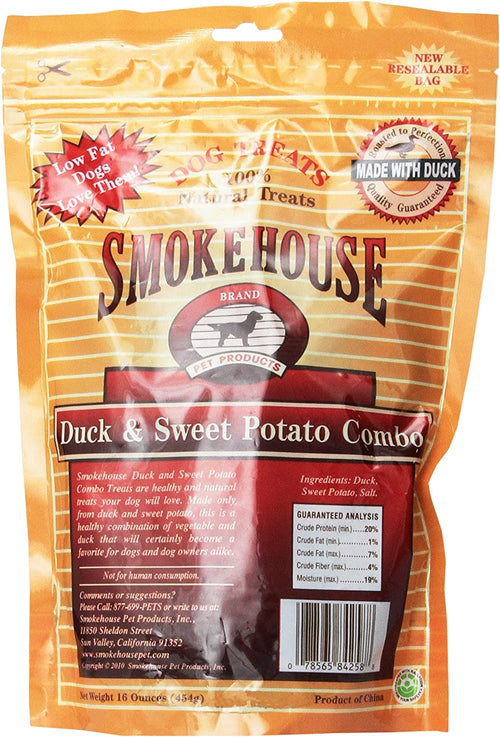 Smokehouse Duck & Sweet Potato Dog Treats, 16 Ounce