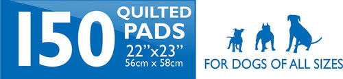Four Paws Wee Wee Pads for Dogs, 22x23 Inch, 150 Count, 2 Pack