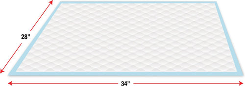 Four Paws Wee-Wee Pads for Dogs, X-Large 28x34 Inch, 75 Count, 2 Pack