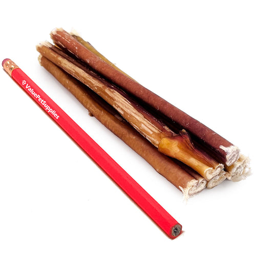 ValueBull Bully Sticks for Small Dogs, Extra Thin 6 Inch, 1,000 Count