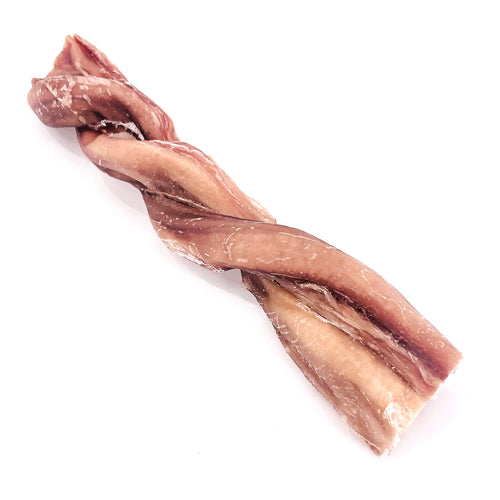 ValueBull USA Beef Bully Pizzle Twists Dog Treats, 5-6 Inch, 100 Count