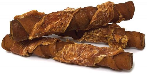 Cadet Gourmet Triple Chews Pork, Apple & Duck Dog Treats, 6 Count