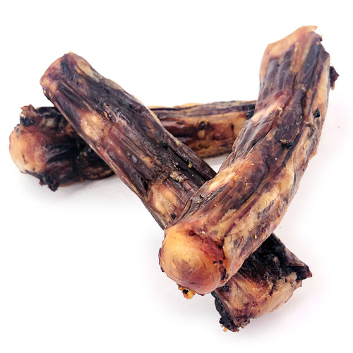 ValueBull USA Oxtail Dog Chews, 4-6 Inch, Hickory-Smoked, 60 Count