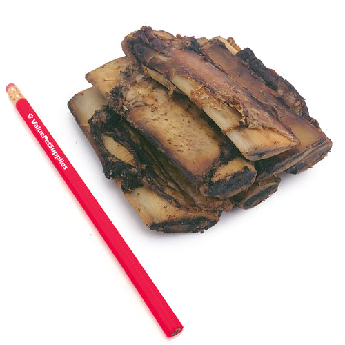 ValueBull USA Beef Rib Bones, 4-5 Inch, Hickory Smoked BBQ, 240 Count