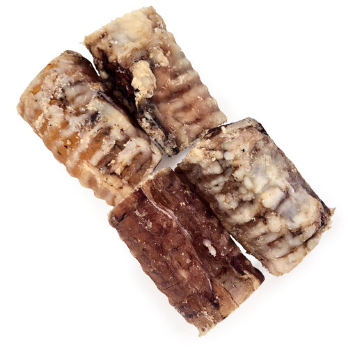 ValueBull USA Beef Trachea Tubes Dog Chews 3 Inch, 96 Count