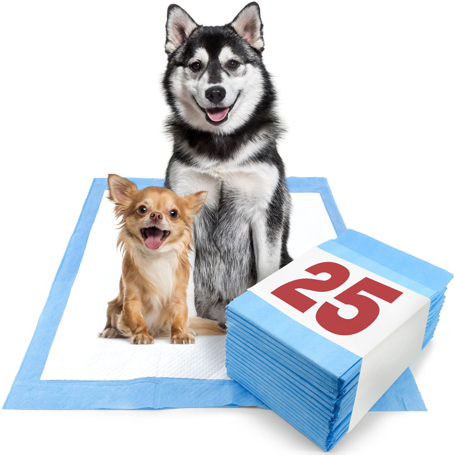 ValuePad Puppy Pads, XXL Gigantic 28x44 Inch, 25 Count