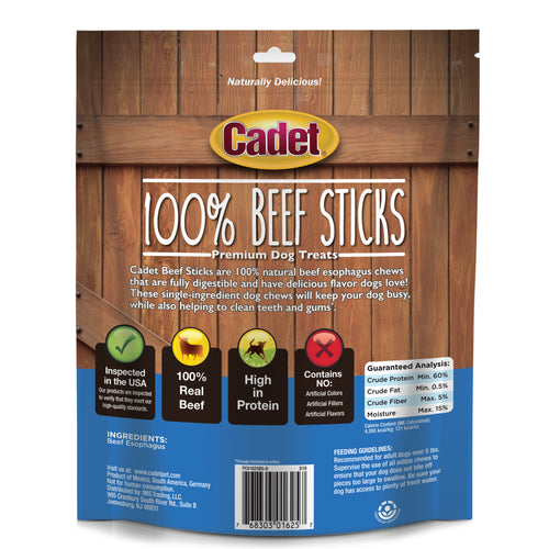 Cadet 100% Beef Sticks, 12 Ounce, 4 Pack