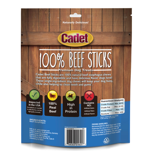 Cadet 100% Beef Sticks, 12 Ounce, 12 Pack