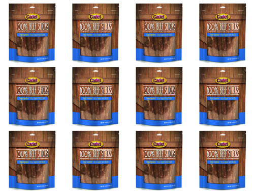 Cadet 100% Beef Sticks, 12 Ounce, 12 Pack