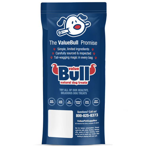 ValueBull USA Beef Jerky Dog Chews, 12 Inch, 36 Pounds