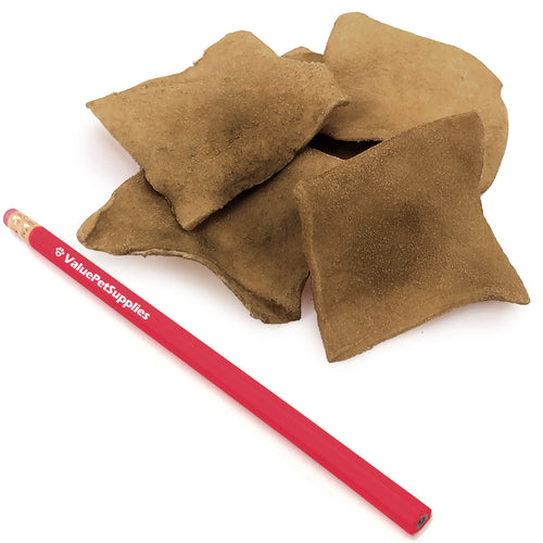 ValueBull USA Rawhide Chips, Premium Thick Cut Rawhide, Smoked, 40 Pounds BULK PACK