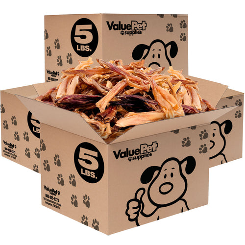 ValueBull Beef Tendon Chews For Dogs, Jumbo, 40 Pounds BULK PACK