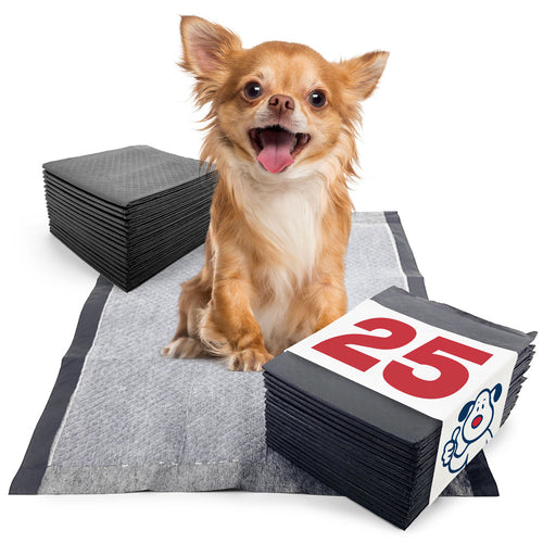 ValuePad Plus Carbon Puppy Pads, Small 17x24 Inch, 25 Count