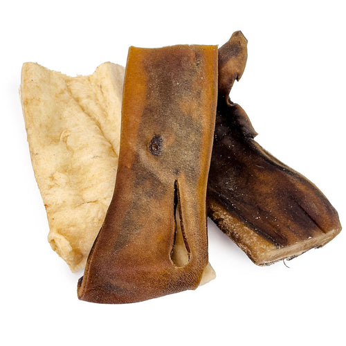 ValueBull Cheek Slices for Dogs, Varied Sizes, Shapes, & Colors, 40 lb BULK PACK