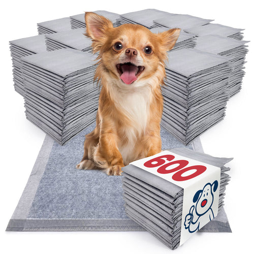 ValuePad Ultra Carbon Puppy Pads, Small 17x24 Inch, 600 Count BULK PACK