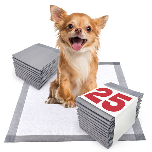 IMPROVED- ValuePad Ultra Puppy Pads, Small 17x24 Inch, 25 Count
