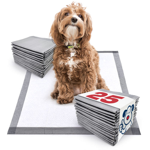 IMPROVED- ValuePad Ultra Puppy Pads, Medium 23x24 Inch, 25 Count