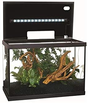 Marina LED Glass Aquarium Kit 10 Gallon, (OPEN BOX)