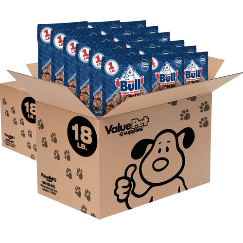 ValueBull USA Beef Lung Dog Chews,  Roasted, 36 Pounds