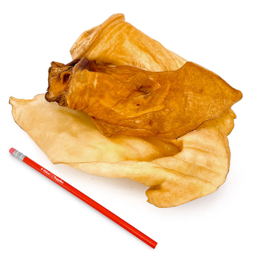 ValueBull USA Premium Cow Ears, Smoked, Jumbo, 10 Count