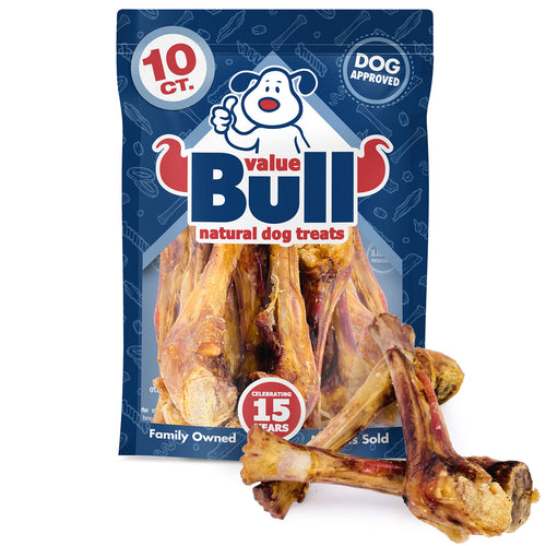 ValueBull USA Lamb Fore Trotter Dog Bones, 10 Count