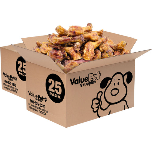 ValueBull USA Lamb Fore Trotter Dog Bones, 50 Count
