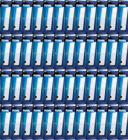 FLUVAL U4 Poly/Carbon Cartridge Filter Media, 48 Pack