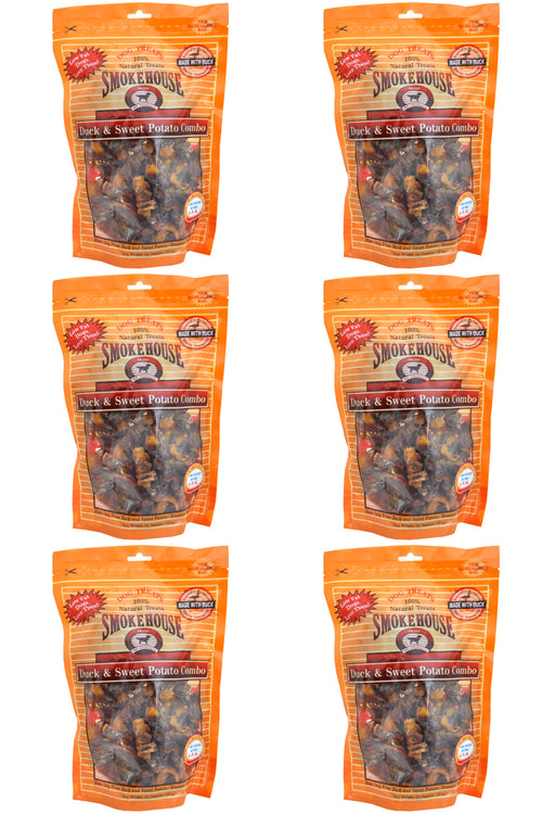 Smokehouse Duck & Sweet Potato Dog Treats, 16 Ounce, 6 Pack