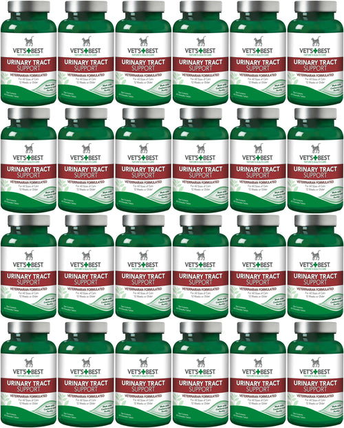 Vet's Best Urinary Tract Support Chewable Tablets for Cats, 60 Count, 24 Pack