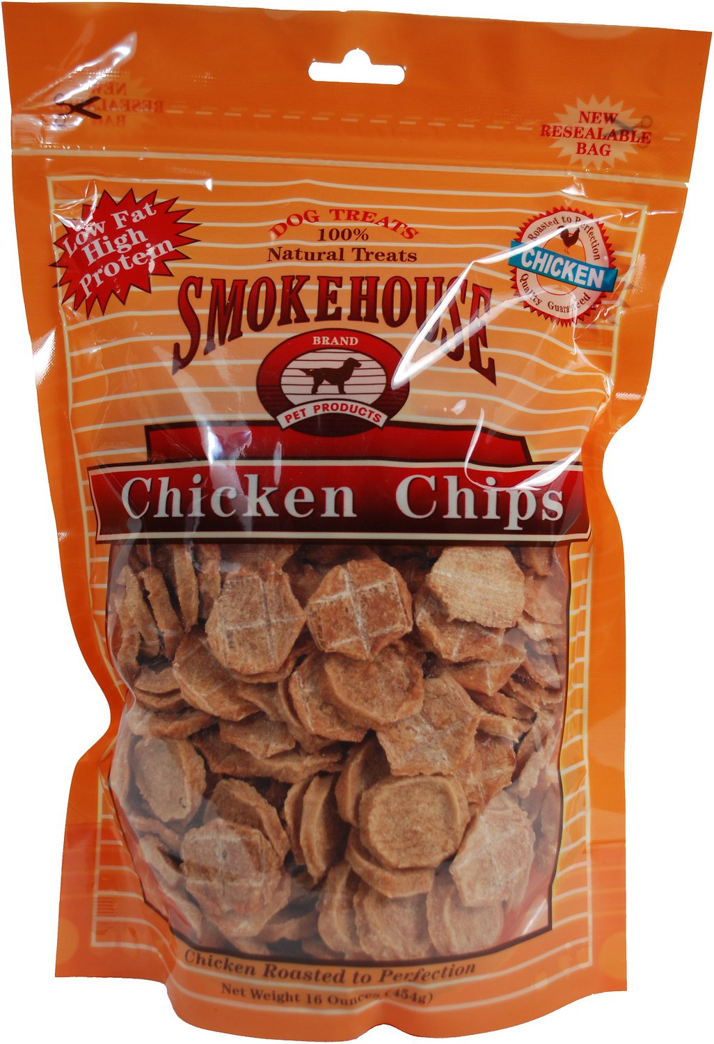 Smokehouse Chicken Chips Dogs Treats, Small, 16 Ounce