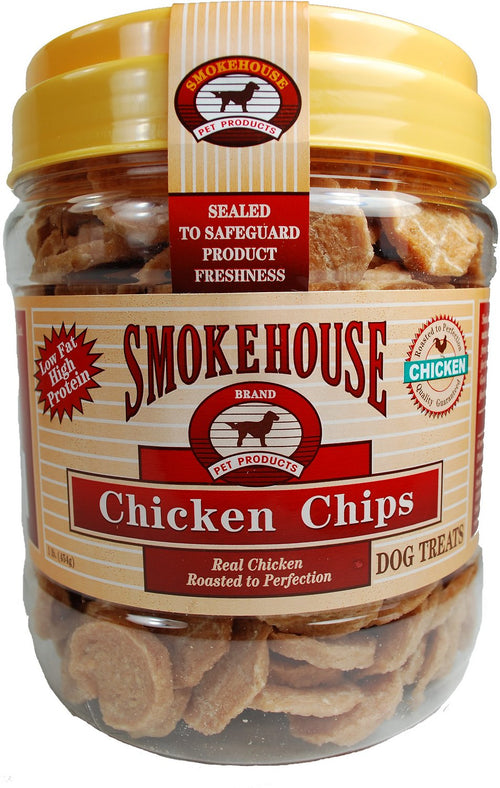 Smokehouse Chicken Chips Dog Treats, 1 Pound, 12 Pack