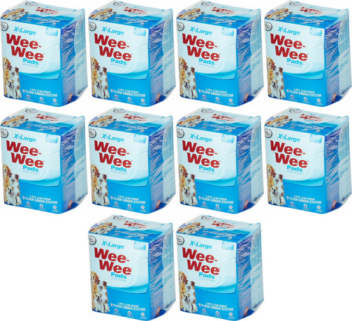 Four Paws Wee Wee Pads, XL, 21 Count, 10 Pack