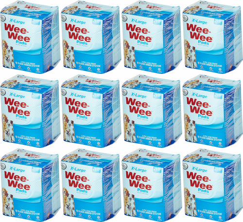 Four Paws Wee Wee Pads, XL, 21 Count, 12 Pack