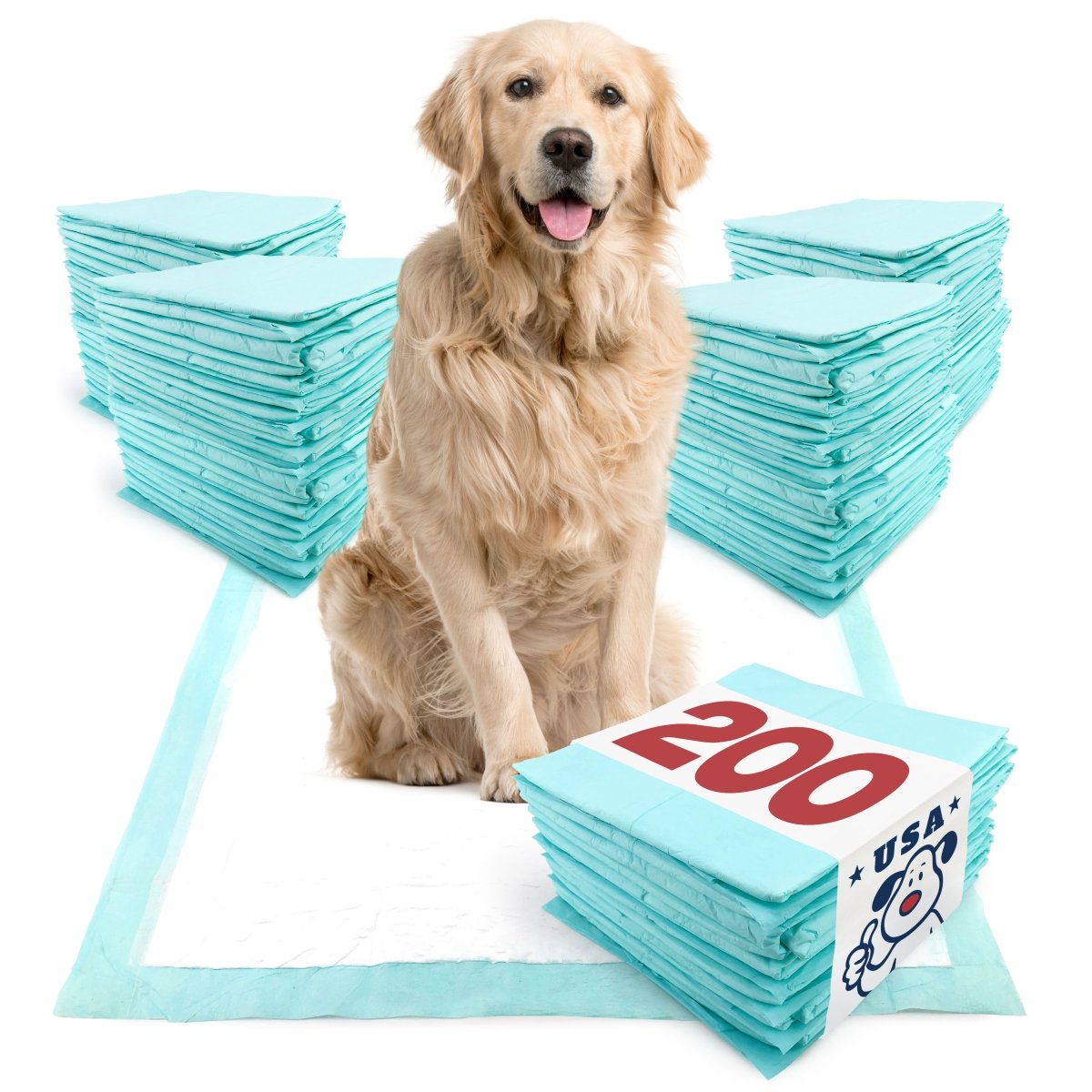 ValuePad USA Plus Puppy Pads, Extra Large 28x36 Inch, 200 Count BULK PACK - ValuePetSupplies