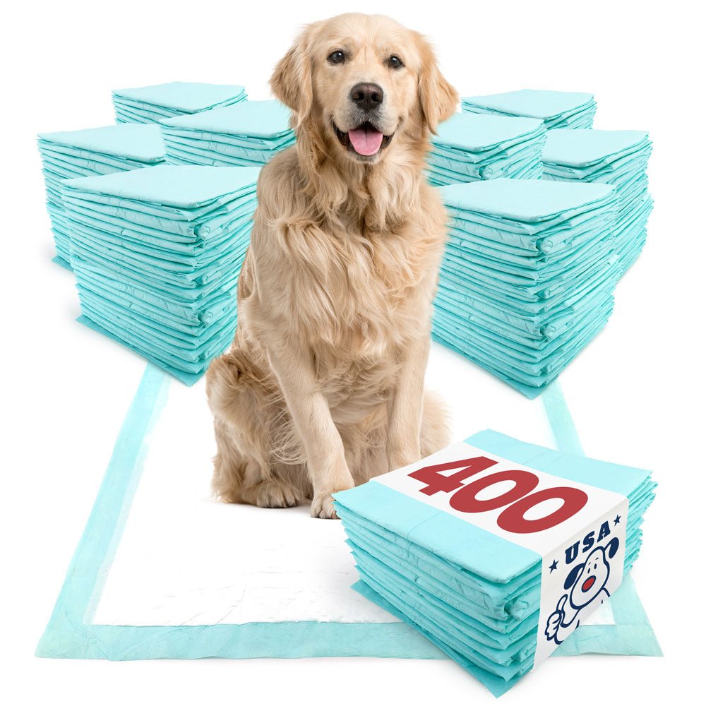 ValuePad USA Plus Puppy Pads, Extra Large 28x36 Inch, 400 Count WHOLESALE PACK - ValuePetSupplies